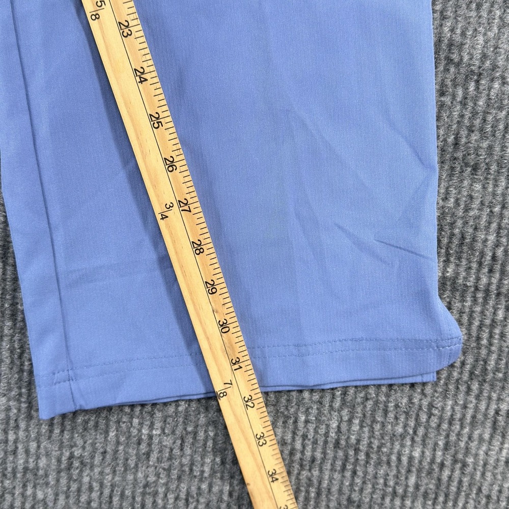 Skechers Reliance Cargo Scrub Pants Womens 3XL Ciel Blue Drawstring Stretch - Picture 10 of 13